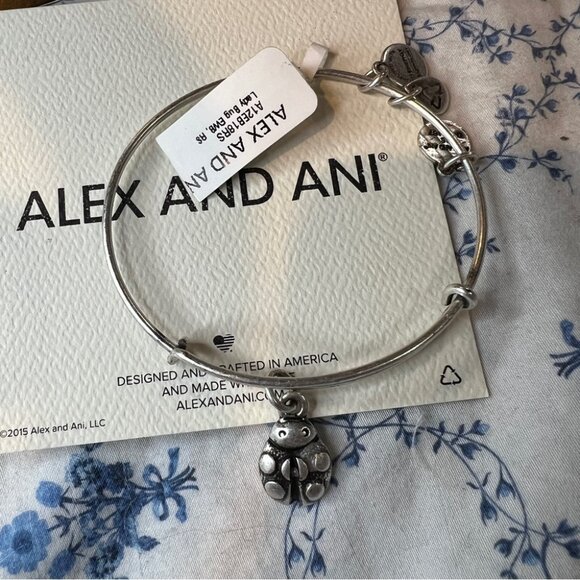 Alex and Ani | NWT Ladybug Bracelet - Picture 2 of 4